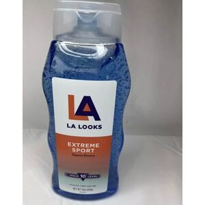 LA Looks Extreme Sport Hair Gel Hold‎ Level 10+ Alcohol-Free 20oz